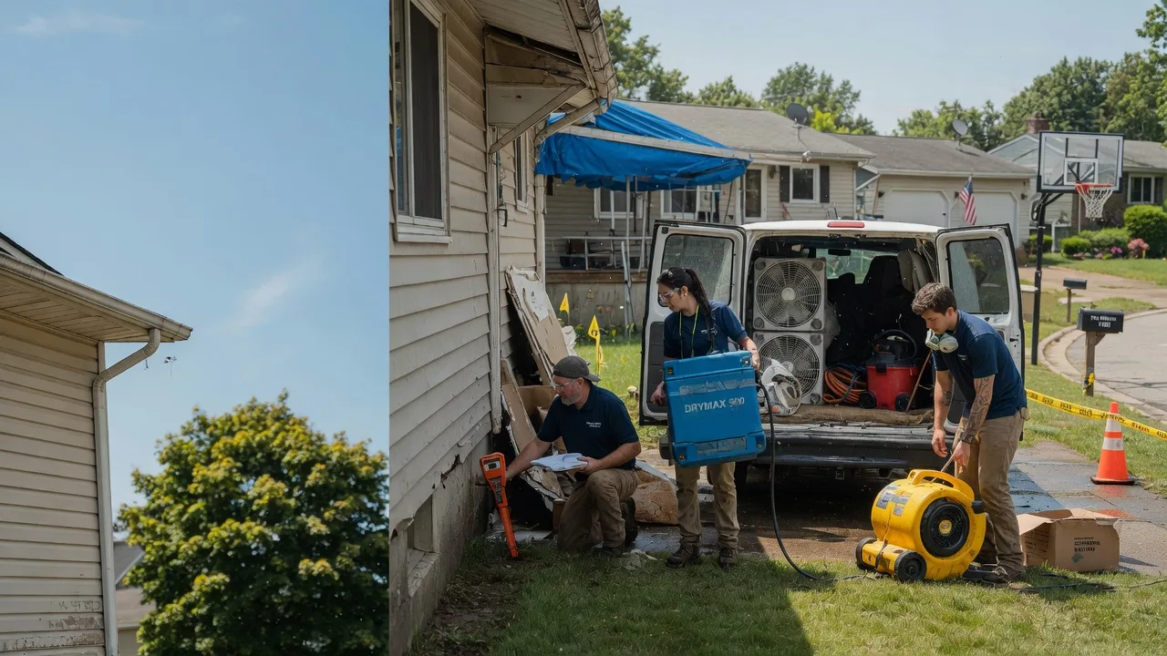 Ceiling Leak Cleanup in Cannon Falls, MN near me