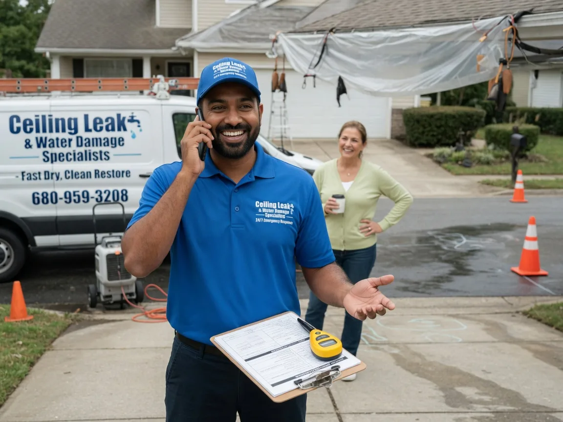 Ceiling Leak Cleanup Cannon Falls, MN FAQs